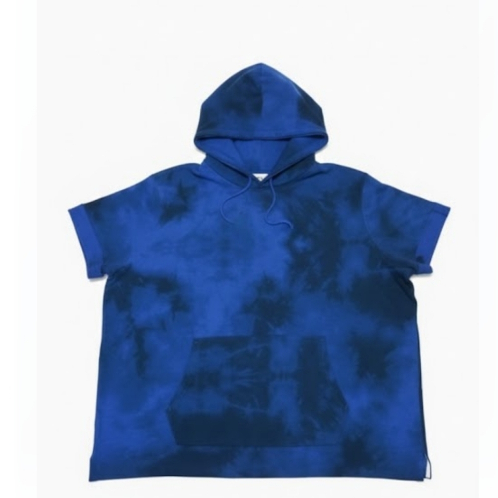 🔥NEW! Athletic Works Navy Tie-Dye Hoodie sz XXL NWOT - Picture 3 of 12